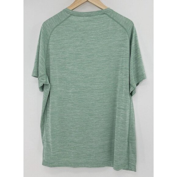 Eddie Bauer Men’s Aqua Green FreeDry Resolution T-Shirt XL Athleisure Comfort - Picture 2 of 7